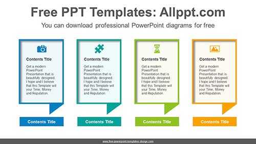 Speech Bubble PowerPoint Diagram