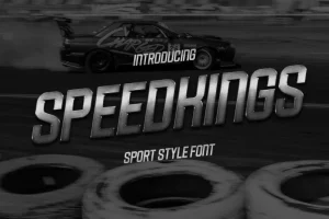 Speedkings Display Font
