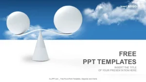 Spheres Balance-Business PowerPoint Templates