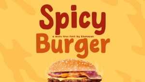 Spicy Burger Font › Fontesk