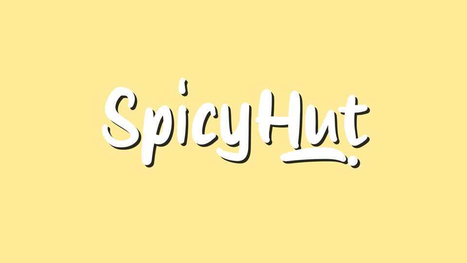 Spicy Hut Font › Fontesk