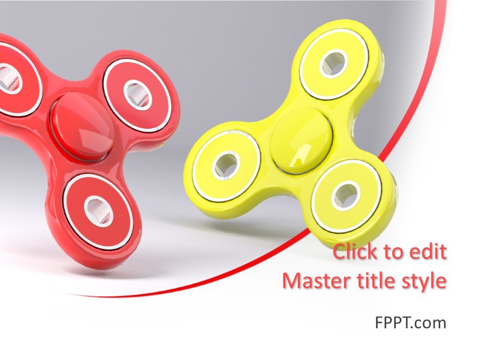Spinner PowerPoint Template
