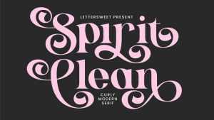 Spirit Clean Font › Fontesk