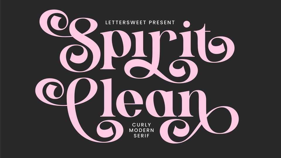 Spirit Clean Font › Fontesk