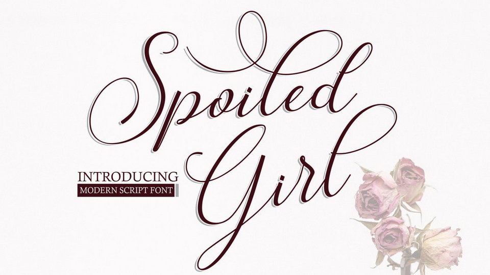 Spoiled Girl Script Font › Fontesk