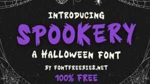 Spookery Font › Fontesk