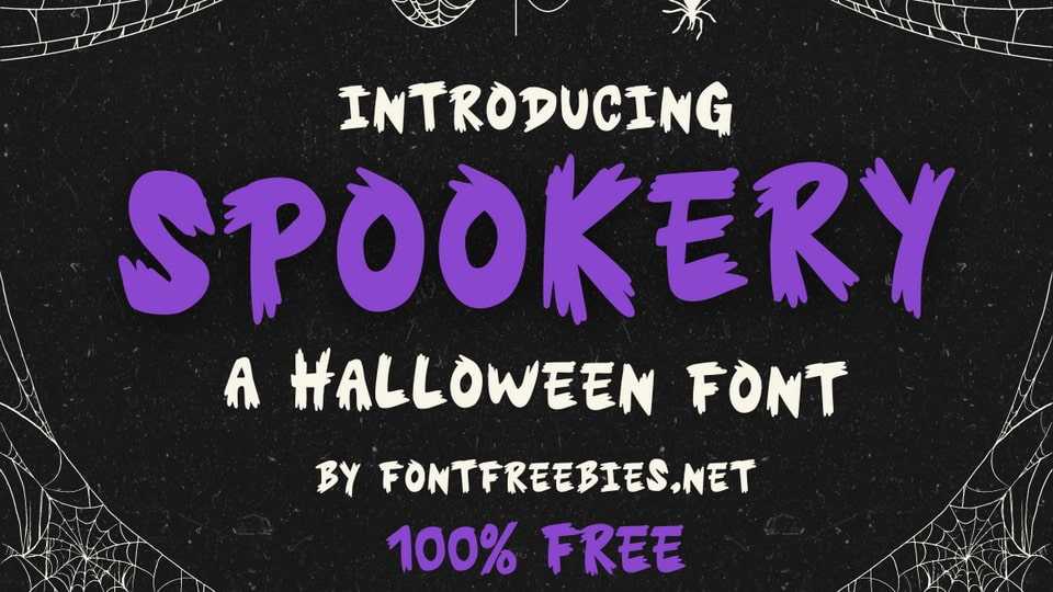 Spookery Font › Fontesk