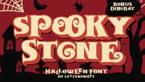 Spooky Stone Font › Fontesk