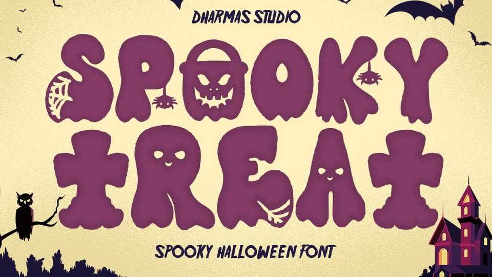 Spooky Treat Font › Fontesk