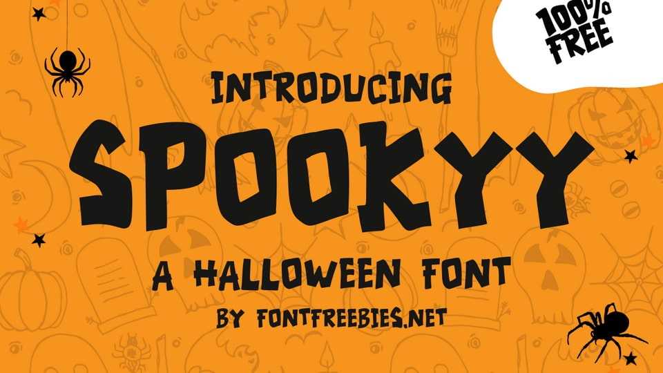 Spookyy Font › Fontesk