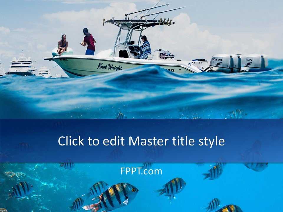 Sport Fishing PowerPoint Template
