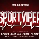 Sport Viper Display Font