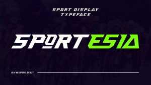 Sportesia Font › Fontesk