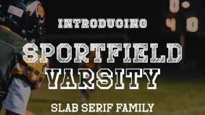 Sportfield Varsity Font › Fontesk