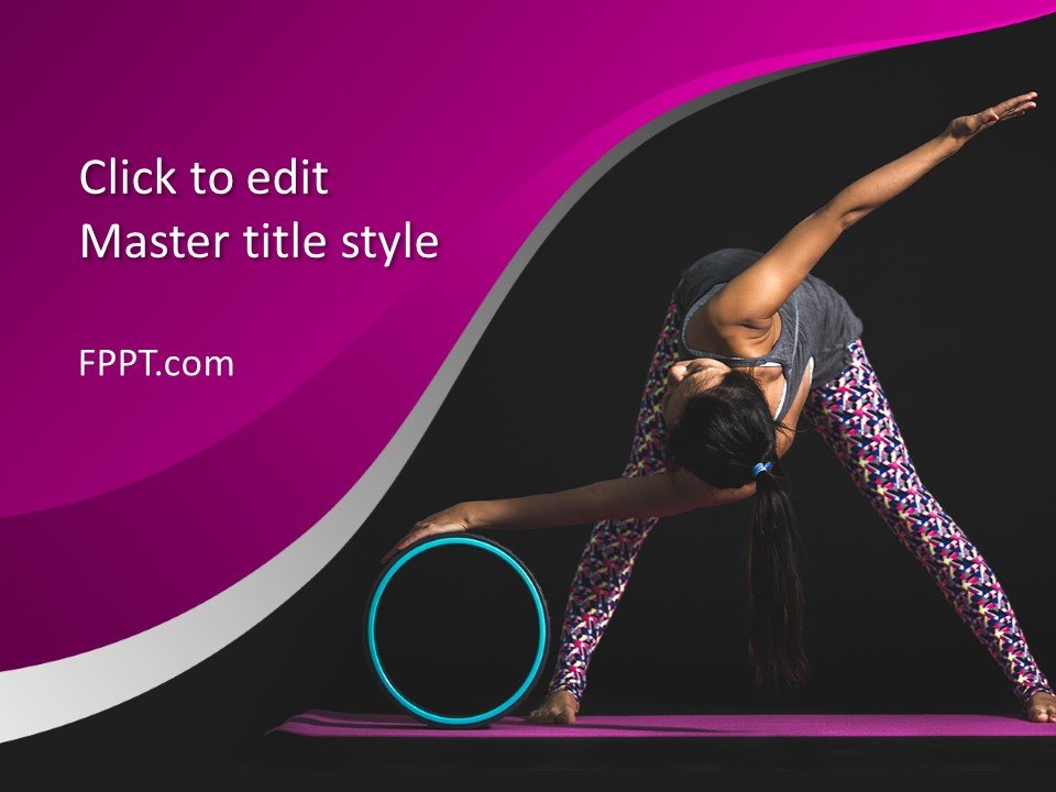 Sports Fitness PowerPoint Template