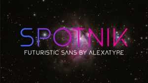 Spotnik Font › Fontesk