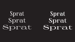 Sprat Font Family › Fontesk