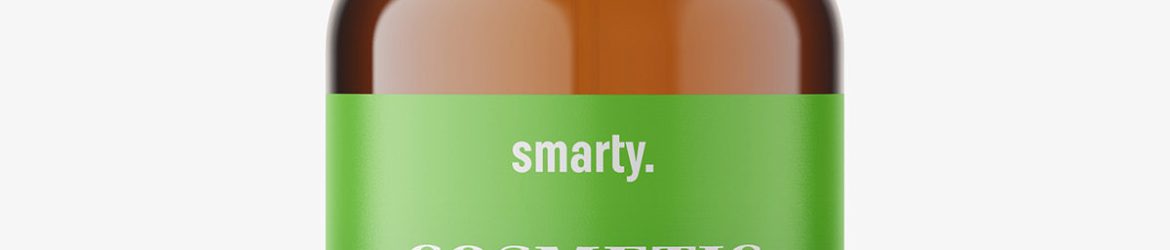 Spray bottle mockup / amber Spray bottle mockup / amber