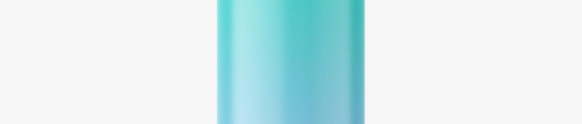 Spray bottle mockup / blue