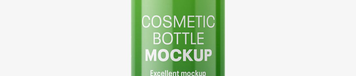 Spray bottle mockup / glossy / 300 ml