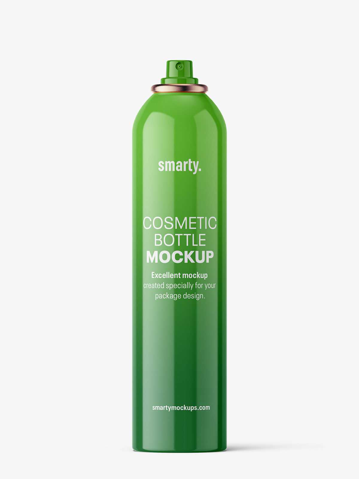 Spray bottle mockup / glossy / 300 ml