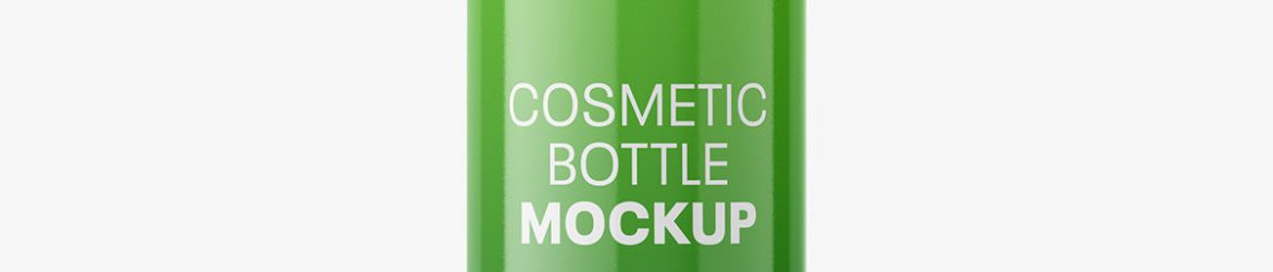 Spray bottle mockup / glossy / 400 ml