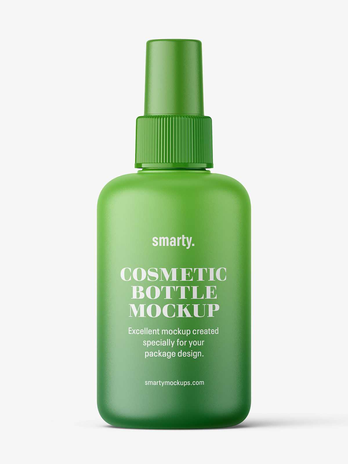 Spray bottle mockup / matt