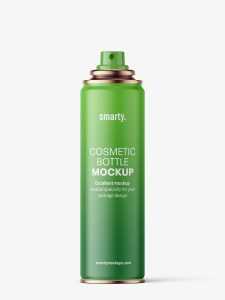 Spray bottle mockup / matt / 150 ml