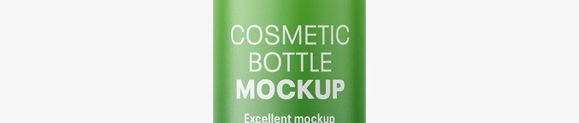Spray bottle mockup / matt / 300 ml