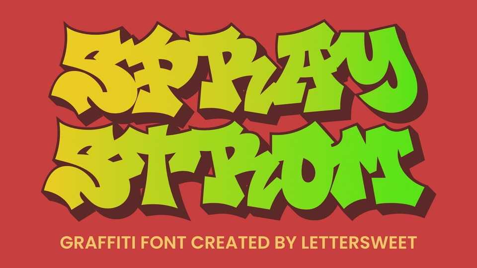 Spraystrom Font › Fontesk
