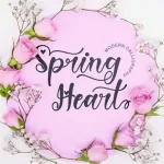 Spring Heart Calligraphy Font