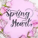 Spring Heart Script Font › Fontesk