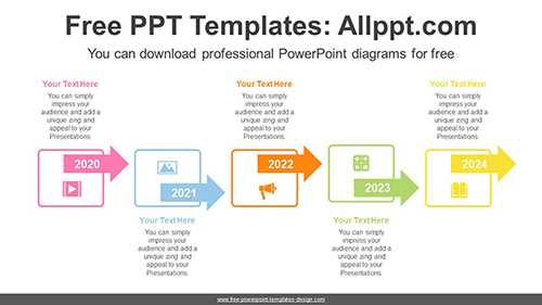 Square Arrow PowerPoint Diagram