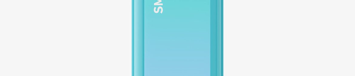 Square bottle with trigger spray mockup / glossy