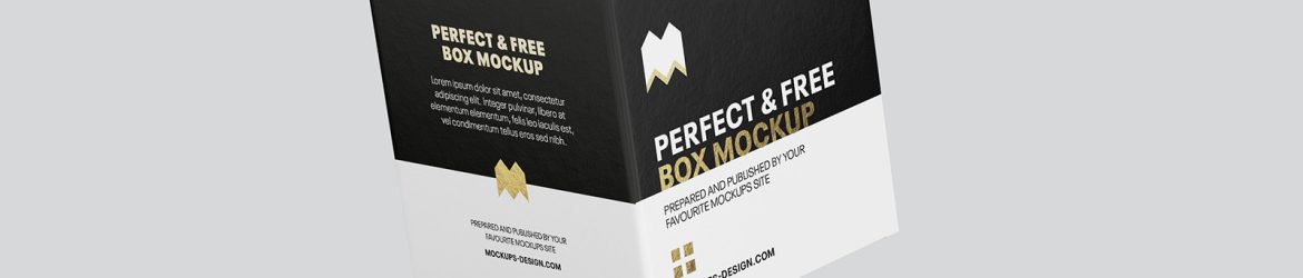 Square box mockup - Instant Download