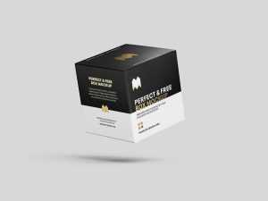 Square box mockup - Instant Download
