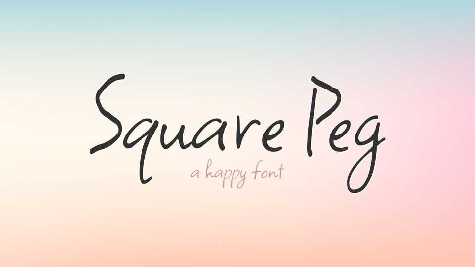 Square Peg Font › Fontesk