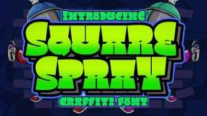 Square Spray Font › Fontesk