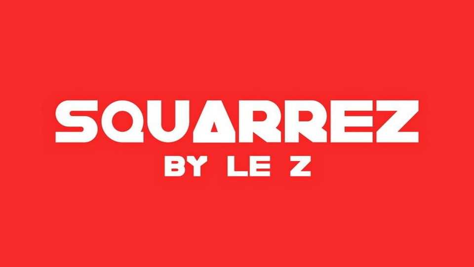 Squarrez Font › Fontesk