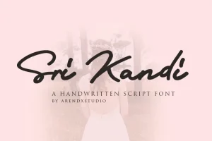 Sri Kandi Script Font