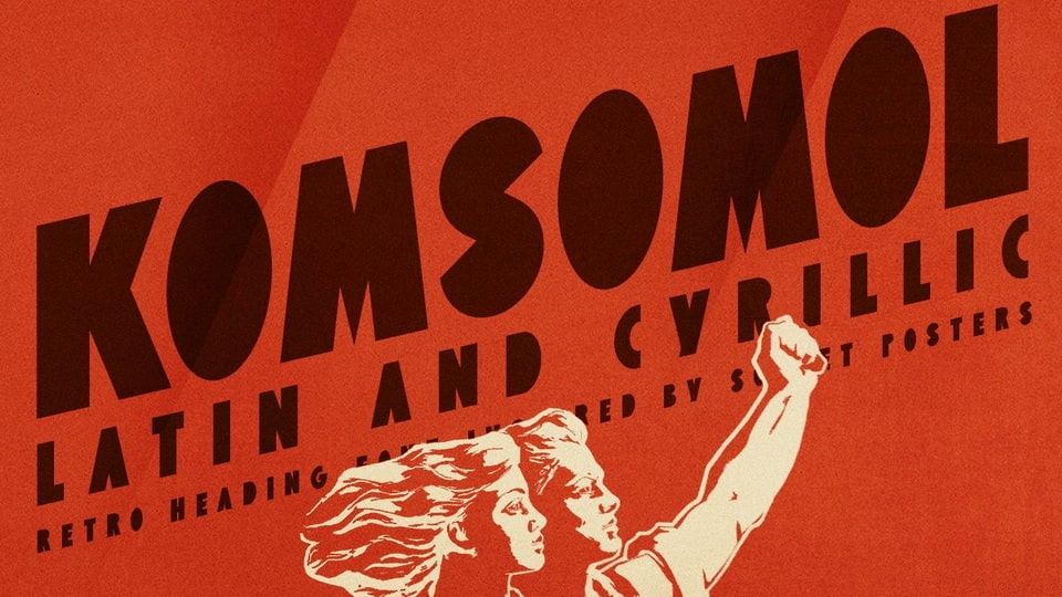 ST-Komsomol Font › Fontesk