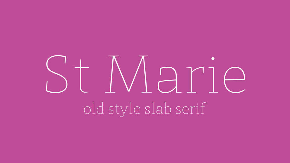 St Marie Font › Fontesk