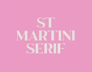 St Martini Serif Font