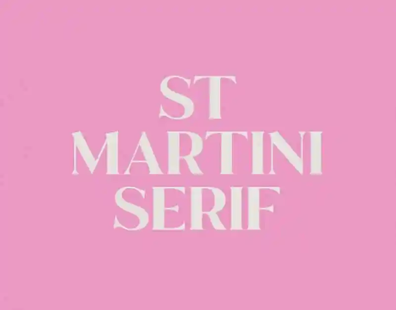 St Martini Serif Font