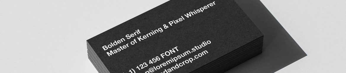 Stacked business card mockup Stacked business card mockup