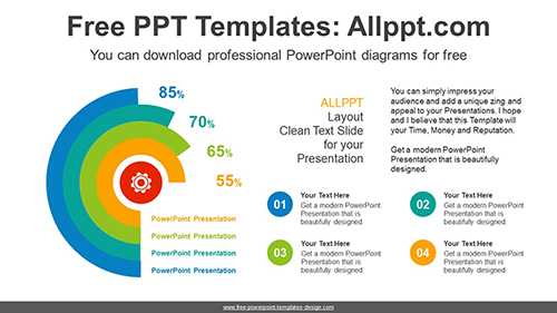 Stacked Doughnut PowerPoint Diagram