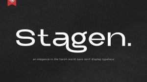 Stagen Font › Fontesk