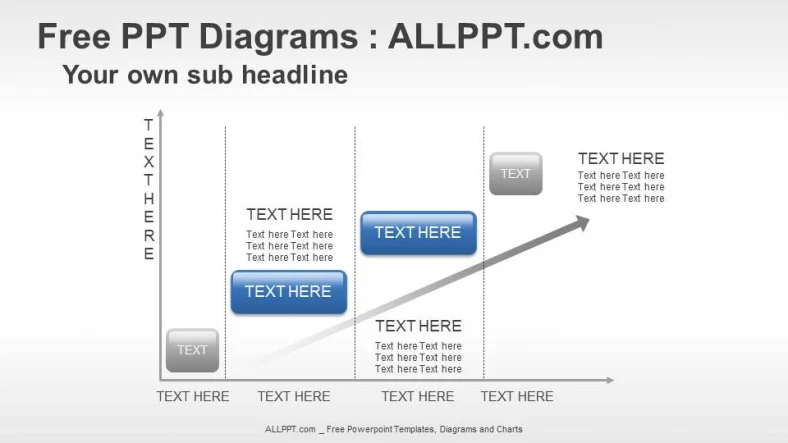 Stair-4 PPT Chart Diagrams