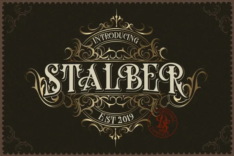 Stalber Blackletter Font