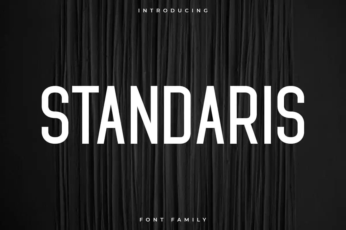 Standaris Font Family